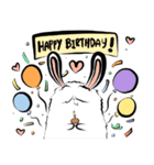 The Fluffy Fatty Rabbit（個別スタンプ：37）