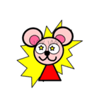 ピンキーくまちゅう（個別スタンプ：15）