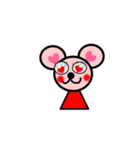 ピンキーくまちゅう（個別スタンプ：18）