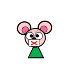 ピンキーくまちゅう（個別スタンプ：21）