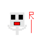 Robot in PIXEL（個別スタンプ：13）