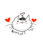 もじゃ毛ねこの日常（個別スタンプ：8）