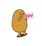 Potato King emoji stickers（個別スタンプ：5）