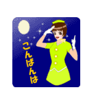 メッセージアテンダント2（個別スタンプ：19）