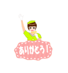 メッセージアテンダント2（個別スタンプ：37）