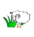 wasabi...cheeky sheep（個別スタンプ：8）