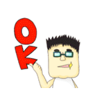 さんかくしかく。（個別スタンプ：9）