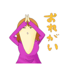 さんかくしかく。（個別スタンプ：15）