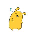 ゆるかわオレンジうさぎ（個別スタンプ：2）
