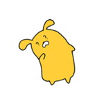 ゆるかわオレンジうさぎ（個別スタンプ：9）