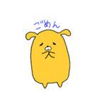ゆるかわオレンジうさぎ（個別スタンプ：24）