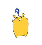 ゆるかわオレンジうさぎ（個別スタンプ：39）
