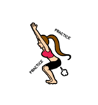 Lala and her yoga life（個別スタンプ：12）