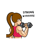 Lala and her yoga life（個別スタンプ：22）