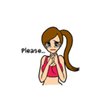 Lala and her yoga life（個別スタンプ：40）