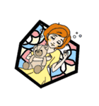 Stained Glass Girls（個別スタンプ：2）