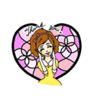 Stained Glass Girls（個別スタンプ：12）