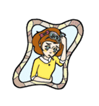 Stained Glass Girls（個別スタンプ：16）