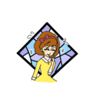 Stained Glass Girls（個別スタンプ：29）