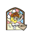 Stained Glass Girls（個別スタンプ：33）