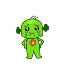 Cute broccoli man（個別スタンプ：15）