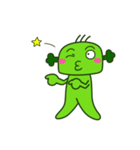 Cute broccoli man（個別スタンプ：24）