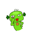 Cute broccoli man（個別スタンプ：35）