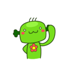 Cute broccoli man（個別スタンプ：37）