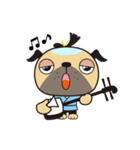 お江戸パグ丸（個別スタンプ：28）