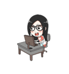 Strong girl+（個別スタンプ：13）