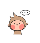 のんびりサルの日常（個別スタンプ：12）