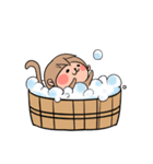 のんびりサルの日常（個別スタンプ：30）