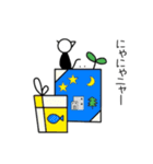 Jrくんとクロネコのmini（個別スタンプ：6）