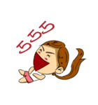 Ms.Lady C（個別スタンプ：30）