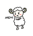 lucky sheep's daily life（個別スタンプ：3）