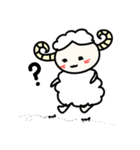 lucky sheep's daily life（個別スタンプ：18）