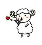lucky sheep's daily life（個別スタンプ：27）