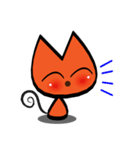 Orange kitten（個別スタンプ：8）