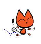 Orange kitten（個別スタンプ：21）
