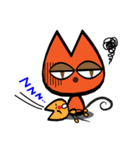 Orange kitten（個別スタンプ：25）