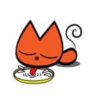 Orange kitten（個別スタンプ：34）