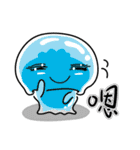 Little jellyfish, U-mi（個別スタンプ：9）