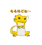 フトアゴトカゲのランボくん（個別スタンプ：10）