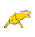 フトアゴトカゲのランボくん（個別スタンプ：28）