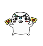 The fat white 3（個別スタンプ：10）