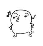 The fat white 3（個別スタンプ：16）