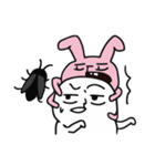 The fat white 3（個別スタンプ：25）