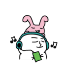 The fat white 3（個別スタンプ：39）