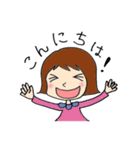 働く女子のお仕事スタンプ（個別スタンプ：5）