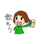 働く女子のお仕事スタンプ（個別スタンプ：40）